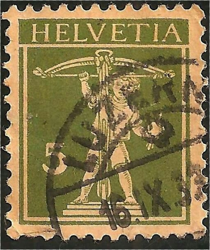 timbre, stamps,  helvetia, switzerland.rare