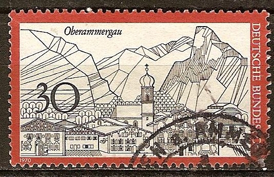 Vista de Oberammergau.