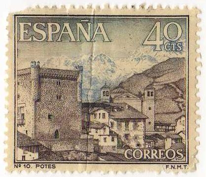 1541.-Serie Turistica. Paisajes y Monumentos.(I Grupo). Potes, Santander.