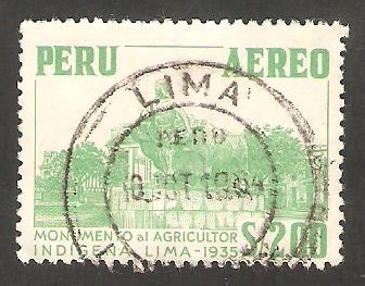 435 - Monumento al Agricultor Indígena, en Lima