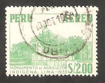 435 - Monumento al Agricultor Indígena, en Lima 