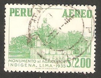 435 - Monumento al Agricultor Indígena, en Lima