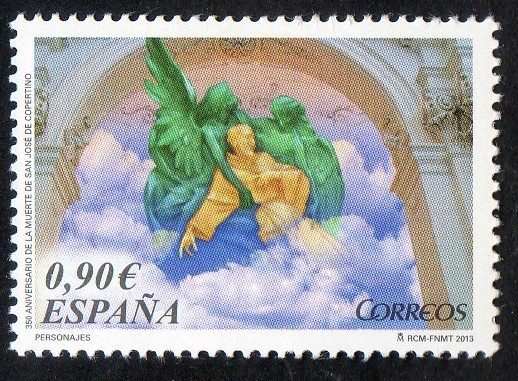 4810 -Personajes: 500ª Anivesario de la muerte de San José de Copertino.