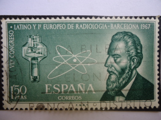Ed. 1967 - VII Congreso Latino y 1º Europeo de Radiología - Barcelona.