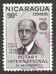 785 - Paul P. Harris, fundador de Rotary International