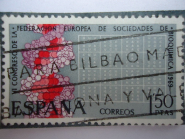 VI Congreso de la Federación Europeade Sociedades de Bioquimica 1969.