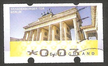 Puerta Brandeburgo, en Berlin