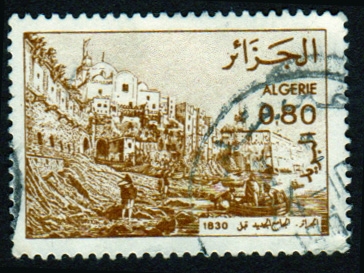 1982 Vistas de Argelia sobre 1830. Mezquita Djamaael Djadid - Ybert:759