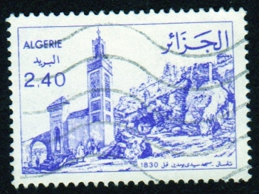1982 Vistas de Argelia sobre 1830. Mezquita Sidi Boumediene en Tlemcen - Ybert:760