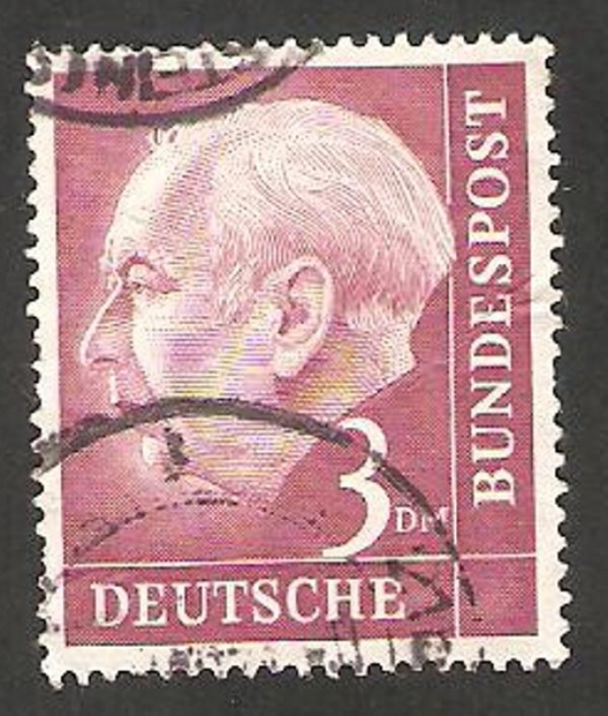 72 B - Presidente Thedore Heuss