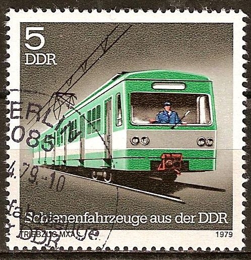 Vehículos ferroviarios de la DDR.MXA Tren Eléctrico.
