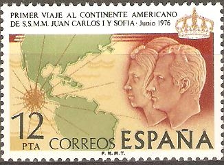 PRIMER  VIAJE  AL  CONTINENTE  AMERICANO  DE  S.S.M.M.  JUAN  CARLOS  I  Y  SOFIA