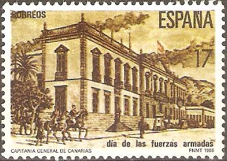 DÌA  DE  LAS  FUERZAS  ARMADAS.  EDIFICIO  DE  LA  CAPITANÌA  GENERAL,  ISLAS  CANARIAS.