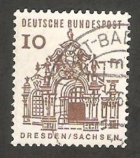322 - Zwinger de Dresde, con número de control