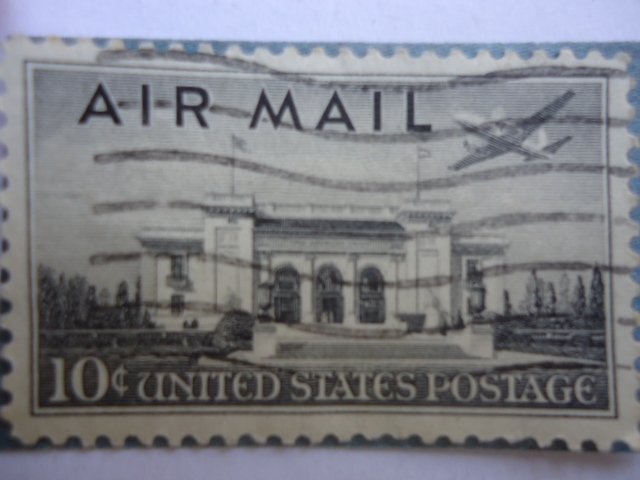 Air Mail - United States Postage.