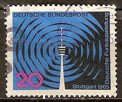 Radio Exposición alemán en Stuttgart.