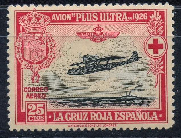 ESPAÑA 343 CRUZ ROJA ESPAÑOLA