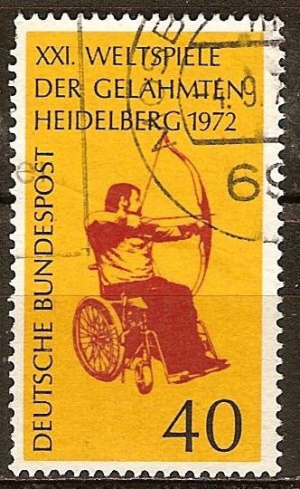 XXI. Juegos Mundiales del paralítico, Heidelberg 1972.