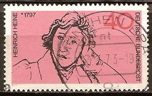 175a Aniv nacimiento de Heinrich Heine (poeta).