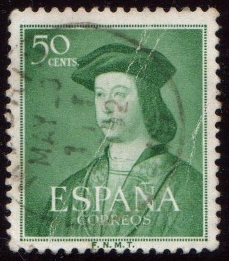 1952 V centenario del nacimiento de Fernando el Católico -  Edifil:1106