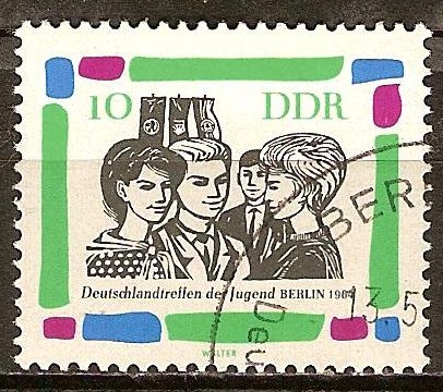 Encuentro de Jóvenes de Alemania, Berlín,1964(DDR).