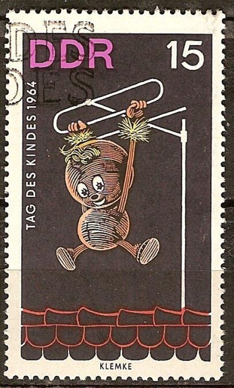 Día del Niño,1964.Personajes de programas infantiles(DDR)