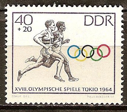 XVIII.Juegos Olimpicos de Tokio 1964.Running(DDR).
