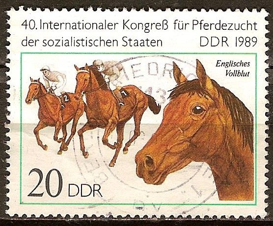 40a Congreso Internacional para la cría de caballos de los estados socialistas(DDR).