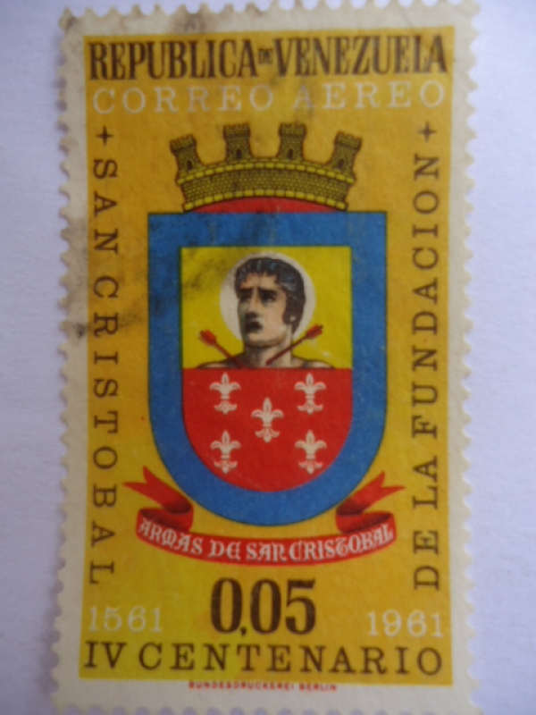 IV Centenario de la Fundación San Cristóbal (1561-1961)