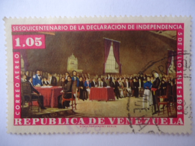 Sesquicentenario de la Declaración de Independencia (1811-1961)