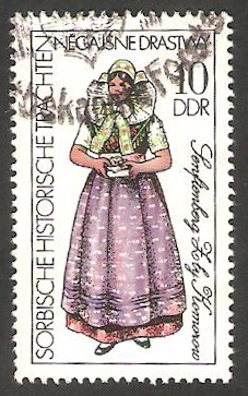 1886 - Traje típico de Senftenberg