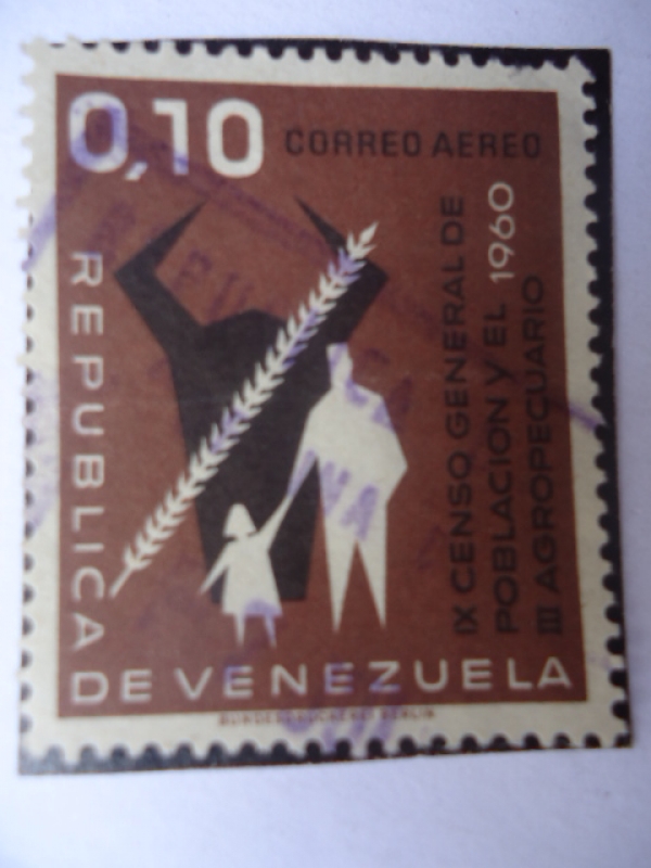 IX Censo General de Población y el III Agropecuario 1960