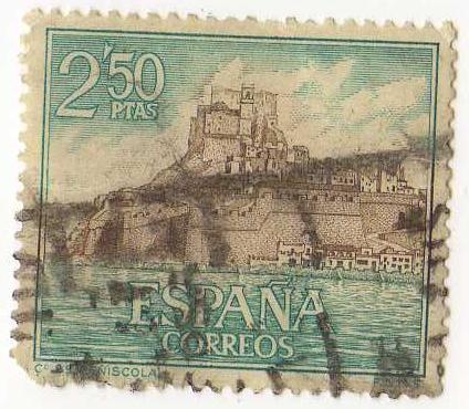 1813.- Castillos de España. (II Serie). Peñiscola (Castellon)