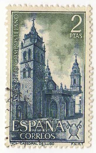 2065.- Año Santo Compostelano (III Grupo). Catedral de Lugo.