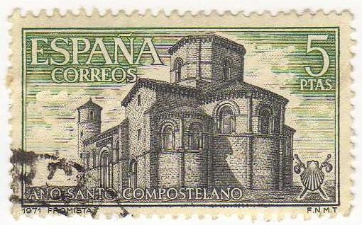 2070.- Año Santo Compostelano (III Grupo). Iglesia de San Martin, Fromista.