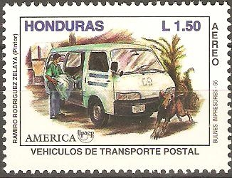 VEHÌCULO  DE  TRANSPORTE  POSTAL.  VAN.