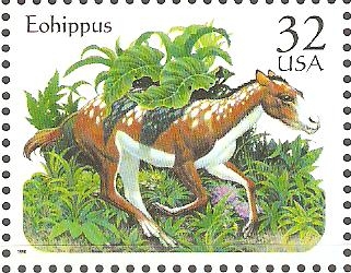 ANIMALES  PREHISTÒRICOS.  EOHIPPUS.