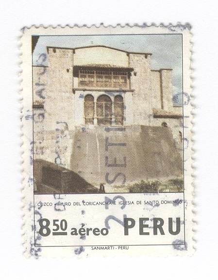 Muro del Coricancha.Iglesia de Santo Domingo