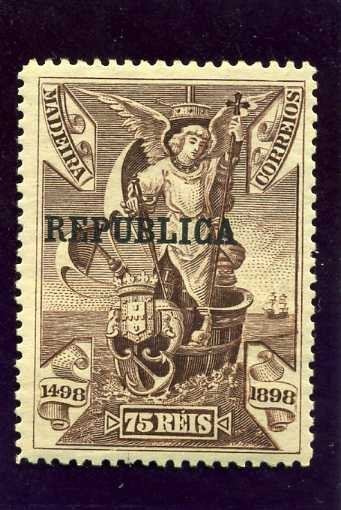 IV Centenario Viaje Vasco de Gama sobrecargado con Republica. Madeira