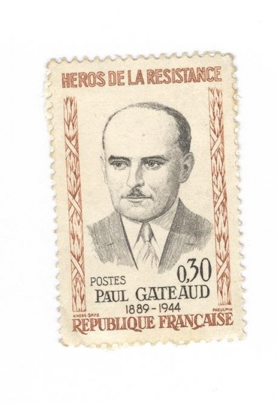 Héroes de la resistencia.Paul Gateaud