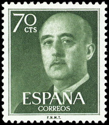 ESPAÑA SEGNDO CENTENARIO Nº 1151 ** 70C VERDE CLARO.