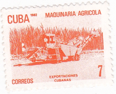 MAQUINARIA AGRÍCOLA - EXPORTACIONES CUBANAS
