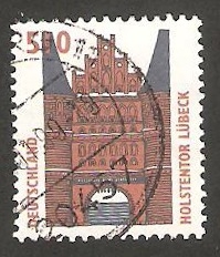 1772 - Puerta Holstentor de Lúbeck (con número de control)