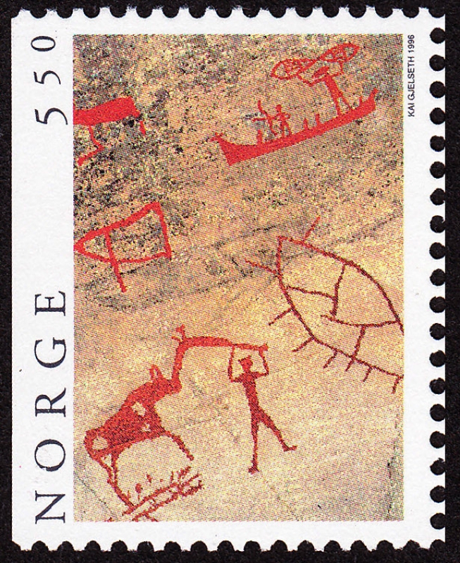 NORUEGA - Arte rupestre de Alta