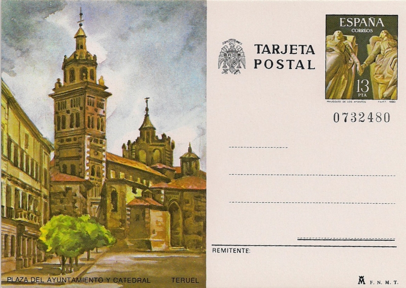 Plaza del Ayuntamiento y Catedral. Teruel
