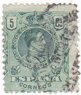 ALFONSO XIII- TIPO MEDALLÓN (14)