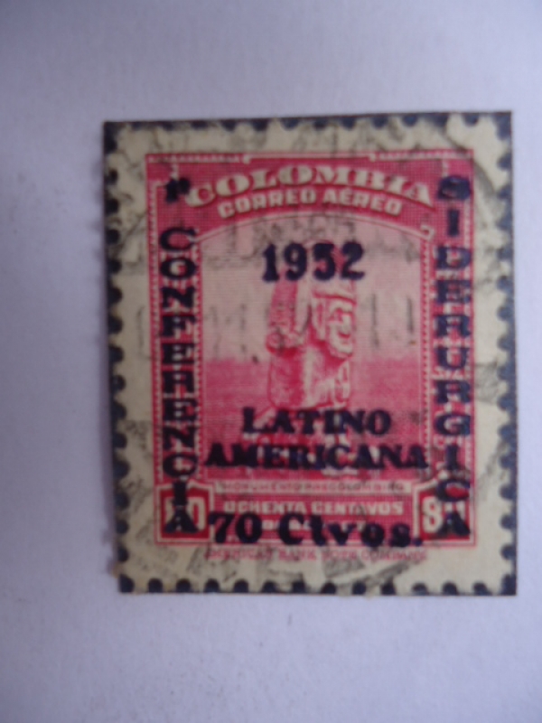 Monumento Precolombino - Conferencia Latino Américana Siderurgica 1952