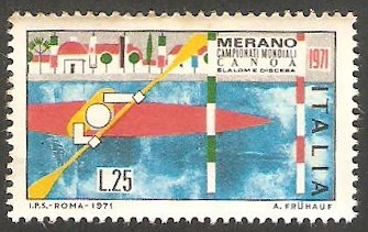 1076 - Campeonato mundial de canoa, en Merano