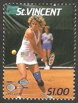 990 - Chris Evert, tenista