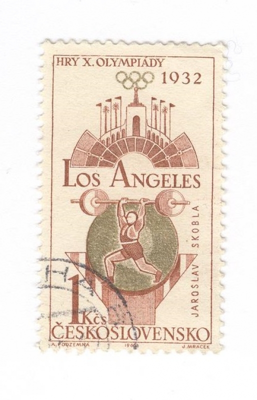 Olimpiadas Los Angeles 1932. Levantamiento de pesas